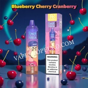 Blueberry Cherry Cranberry 15k Fumot Randm Tornado 15000 Puff