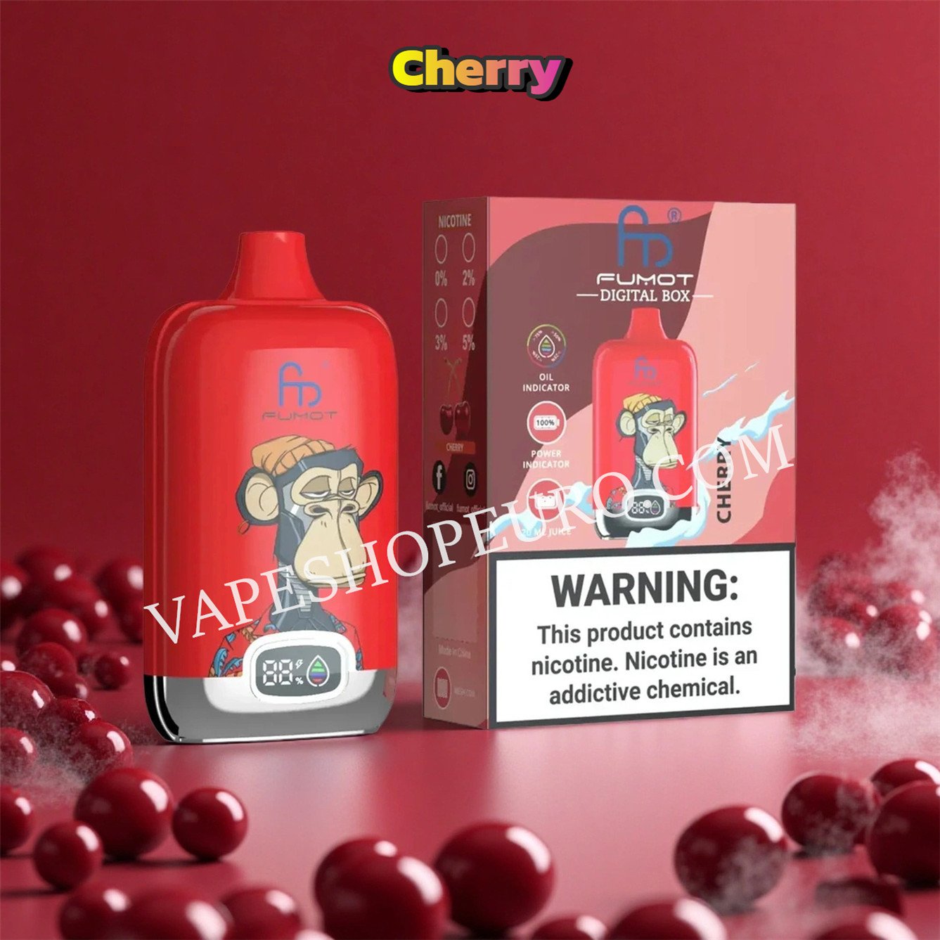 Cherry 12k Fumot Digital Box Randm Tornado 12000 Vsedehhrt12000n2