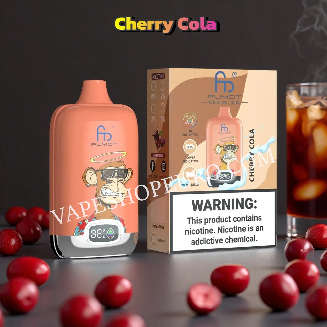 randm crystal 12000 RandM Crystal 12000 Puffs 2% 5% Nicotine LED display Disposable E  Cigarettes