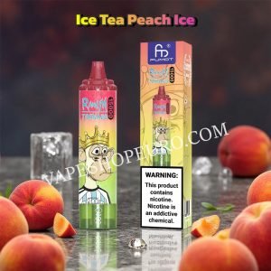 Ice Tea Peach Ice 15k Fumot Randm Tornado 15000 Puff