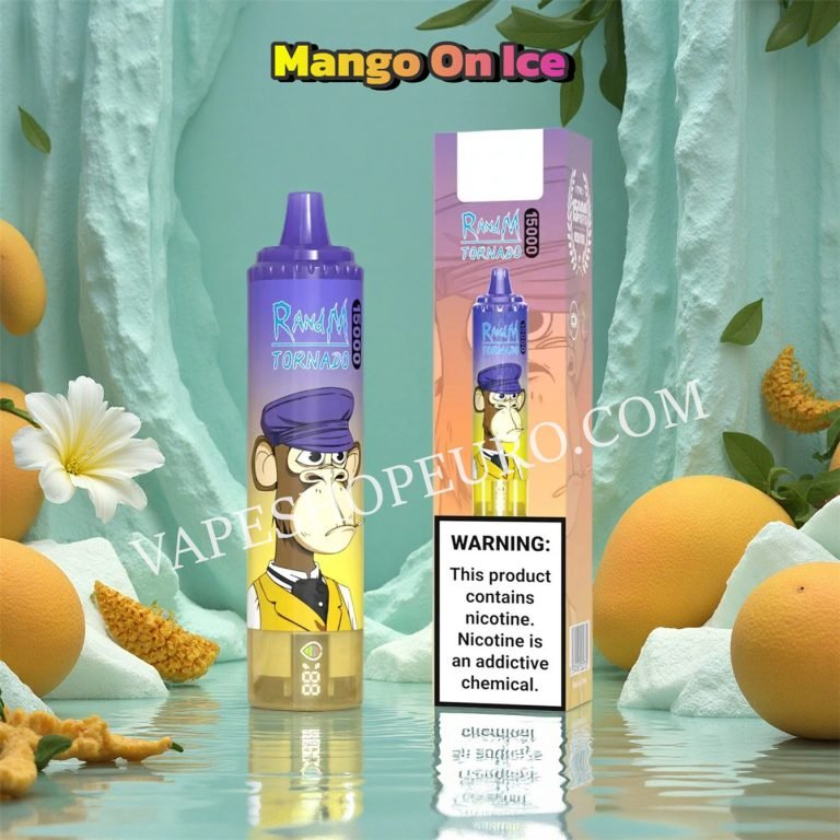 Mango On Ice 15k Fumot Randm Tornado 15000 Puff