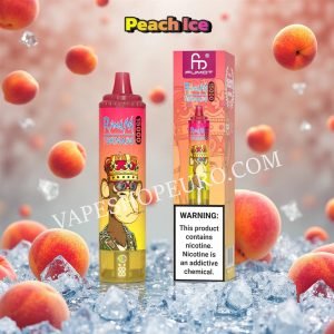 Peach Ice 15k Fumot Randm Tornado 15000 Puff