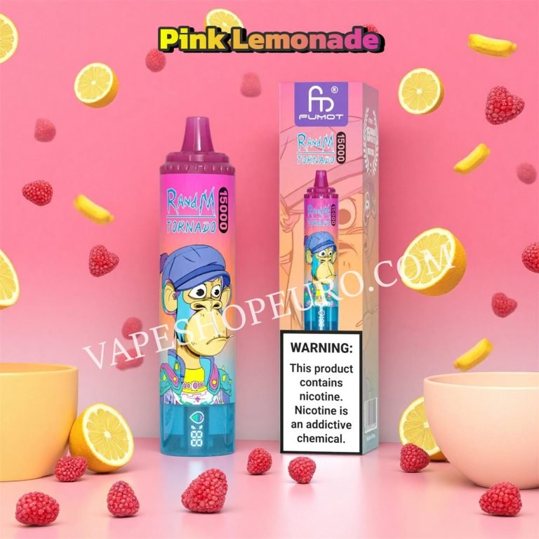 Pink Lemonade 15k Fumot Randm Tornado 15000 Puff