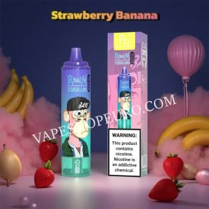 Strawberry Banana 15k Fumot Randm Tornado 15000 Puff