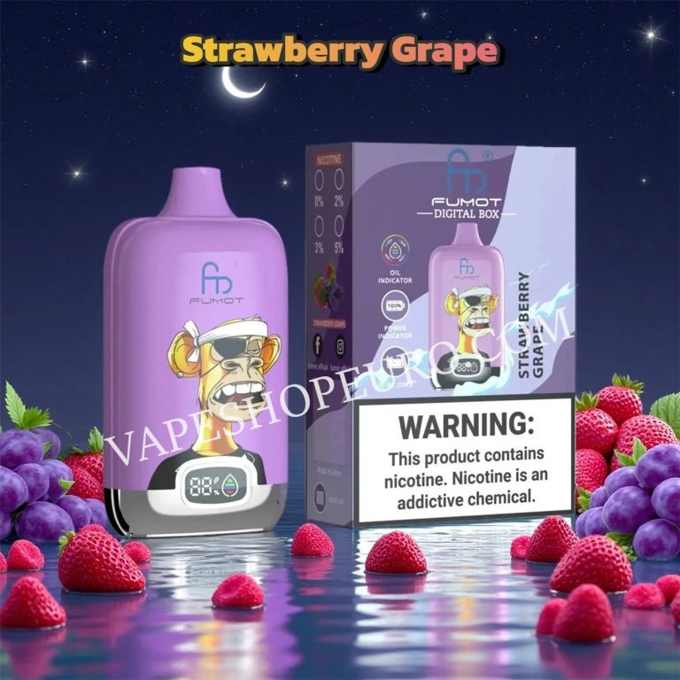Strawberry Grape 12k Fumot Digital Box Randm Tornado 12000 Vsedehhrt12000n2