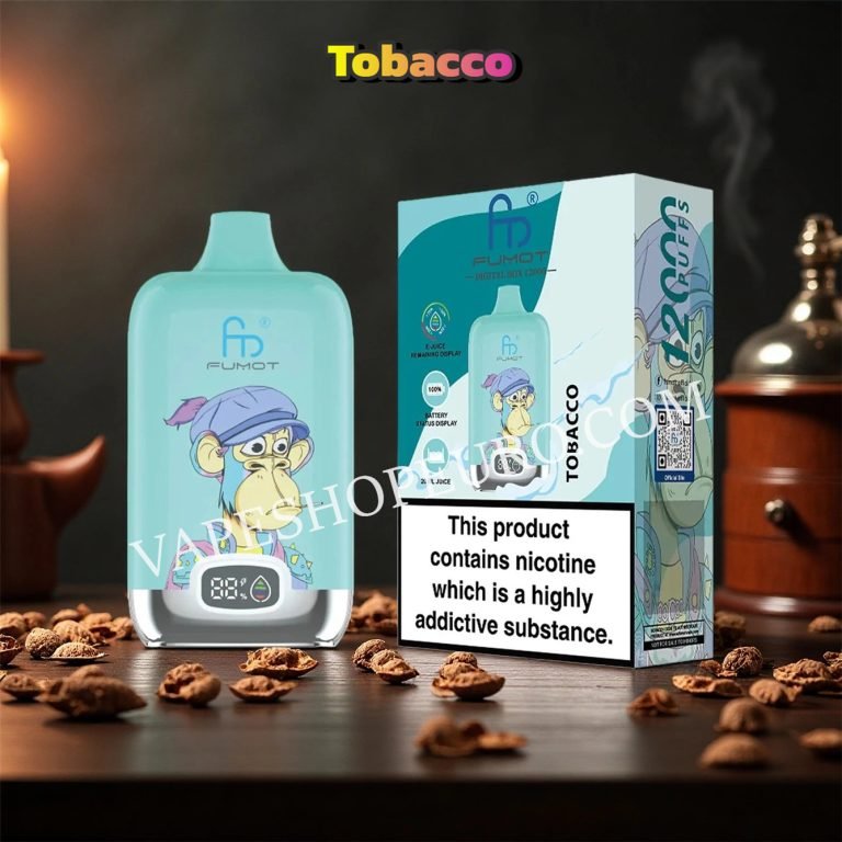 Boîtier numérique Tobacco 12k Fumot Randm Tornado 12000 Vsedehhrt12000n2
