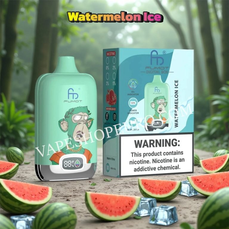 Watermelon Ice 12k Fumot Digital Box Randm Tornado 12000 Vsedehhrt12000n2
