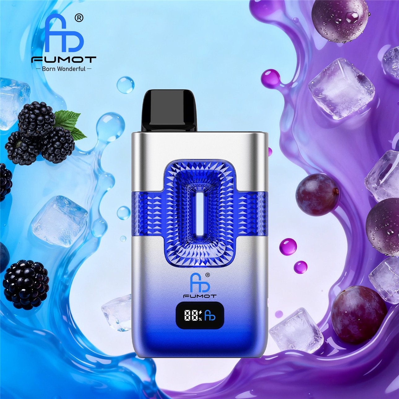 Fumot Eco 2in1 50k Black Ice Grape Ice Vsedehhfrte50000